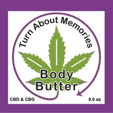 Hemp Derived CBD & CBG Body Butter  or Lotion - 8 oz