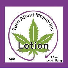 CBD Lotion Pump - 4 oz