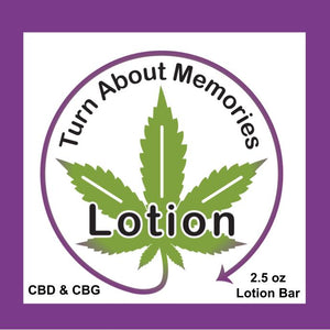 CBD & CBG Lotion Bar -