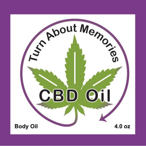 CBD Body Oil - 4 oz