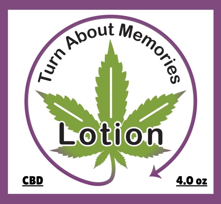 CBD Lotion Pump 4oz