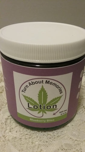 I CBD Lotion Blueberry Bliss 8 oz.