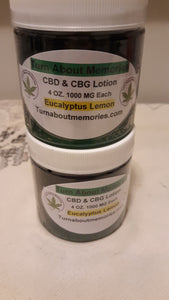 I CBD & CBG 1000 Of each /2000 MG Lotion 4 OZ.