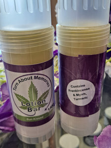 CBD Lotion Bar - Special Blend (w/Frankincense, Myrrh, Turmeric)