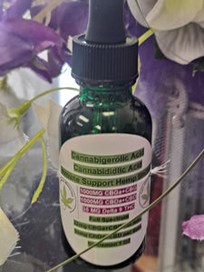 CBGa/CBG & CBDa/CBD Oil Drops - 1 oz